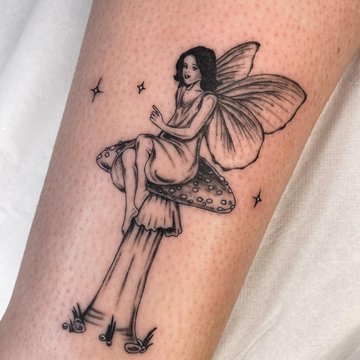 tatouage fée
