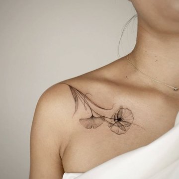 tatouages clavicule