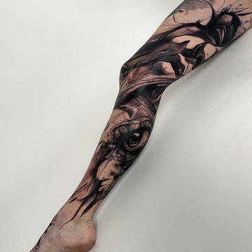 tatouages abstraits