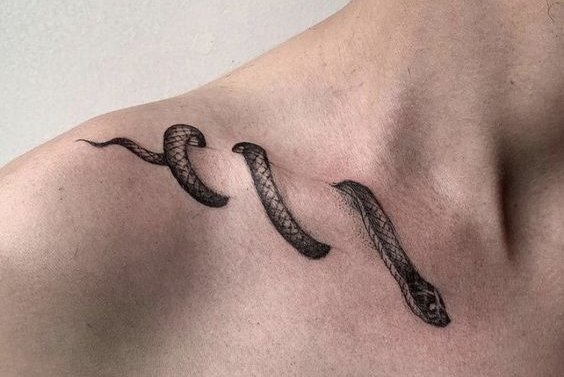 tatouages clavicule