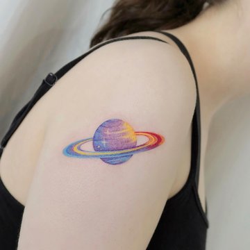 tatouage planète
