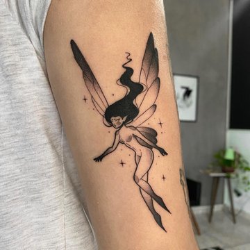 tatouage fée