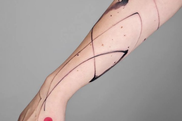 tatouages abstraits