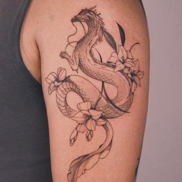 tatouage dragon