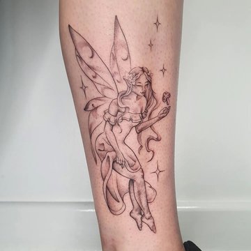 tatouage fée