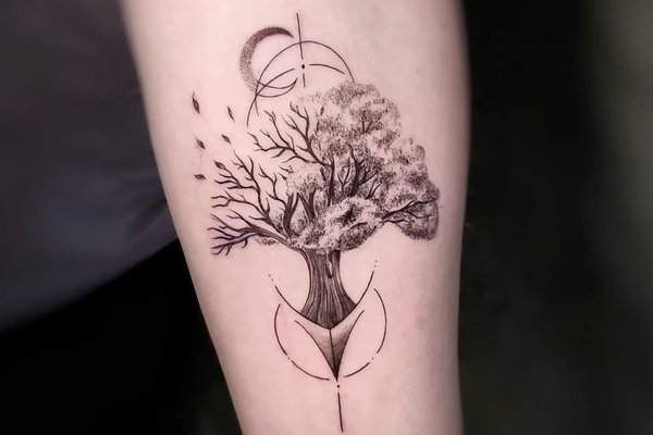tatouage arbre de vie