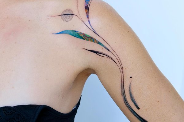 tatouages abstraits