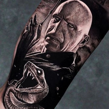 tatouage Harry Potter