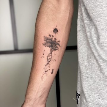 tatouage ADN