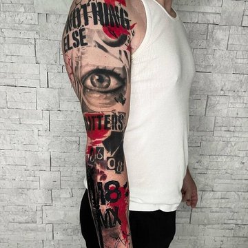 Tatouages Trash Polka