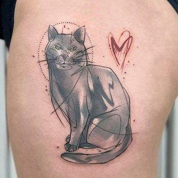 tatouage femme cuisse