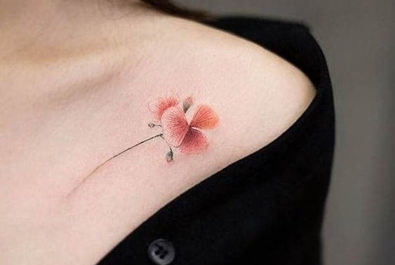 tatouages clavicule