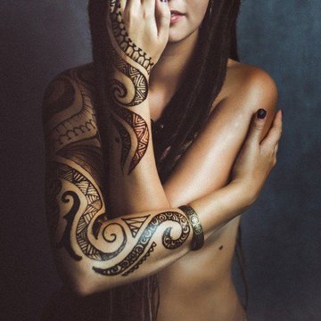 tatouages polynésiens