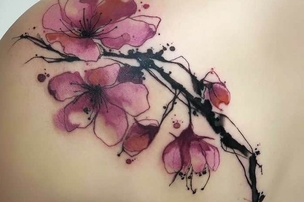 tatouages aquarelle