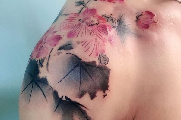 tatouages aquarelle