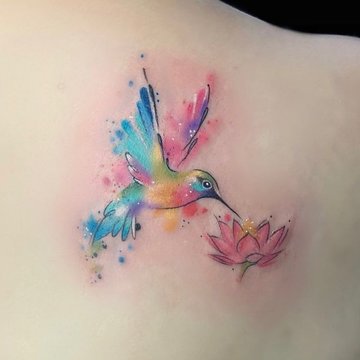 tatouages aquarelle
