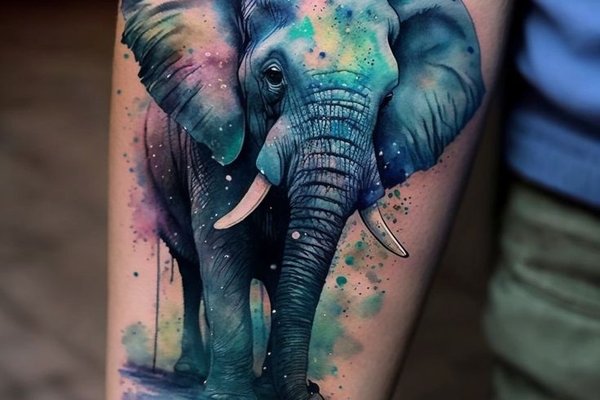 tatouages aquarelle