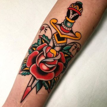 Tatouages Old School